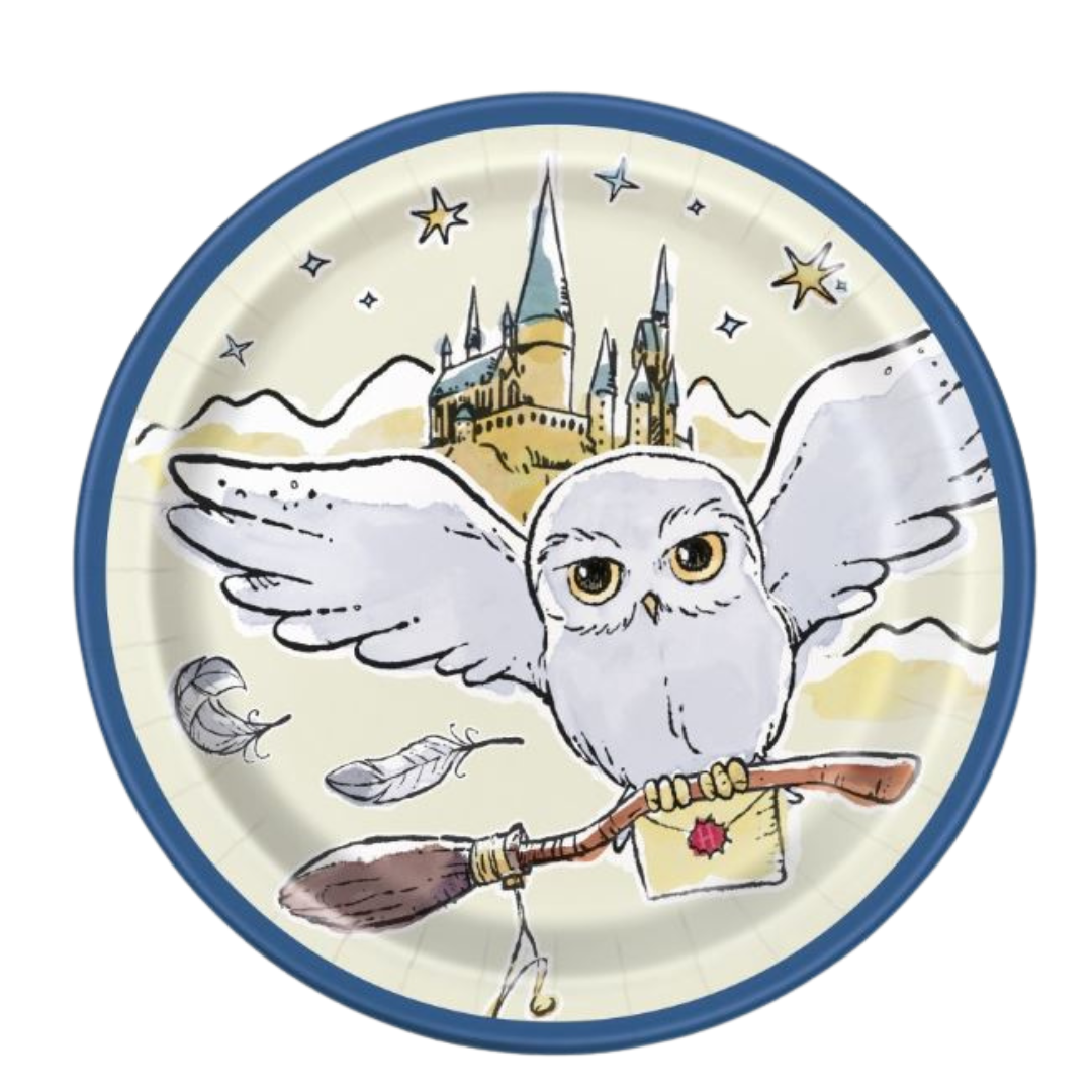 Harry Potter Round 7" Dessert Plates 8ct