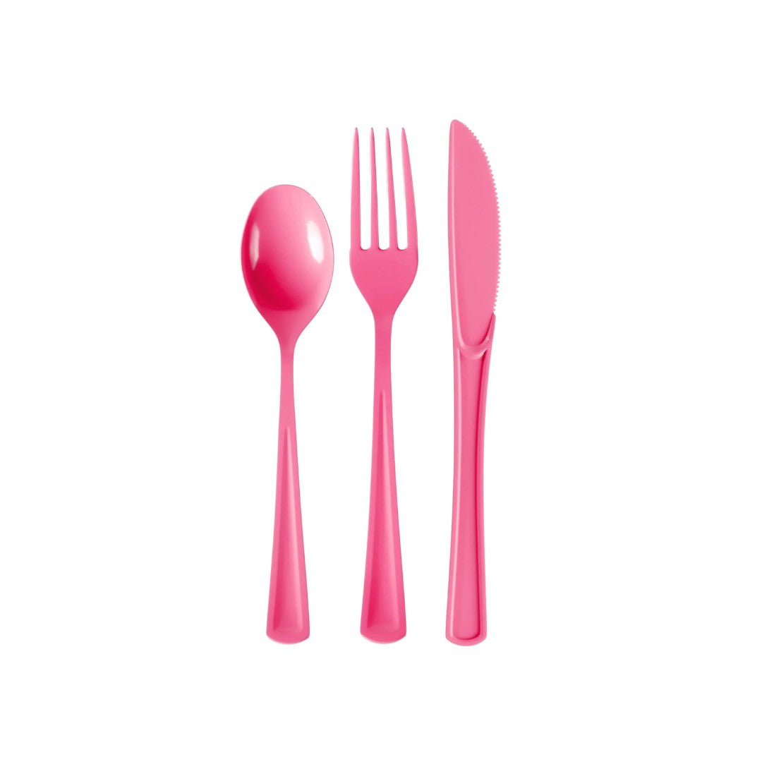 Hot Pink Cutlery Combo Pack