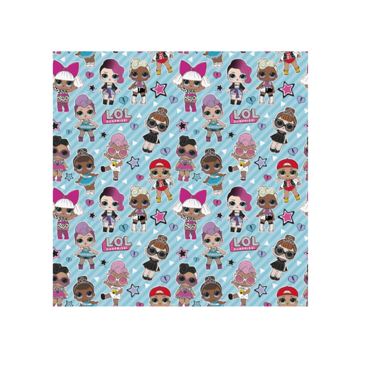 LOL Surprise Gift Wrap 30"x5ft