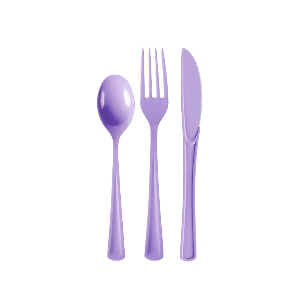 Lavender Cutlery Combo Pack