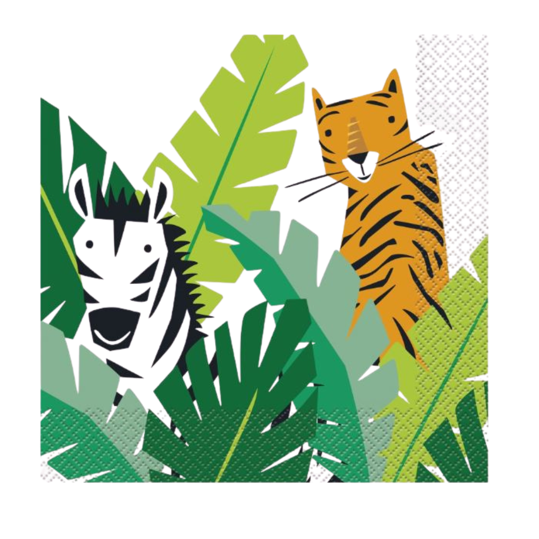 Animal Safari Luncheon Napkins 16ct