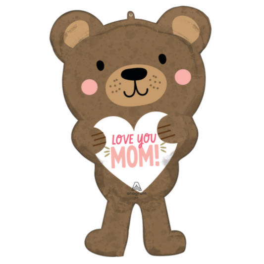 30" Love You Mom Bear