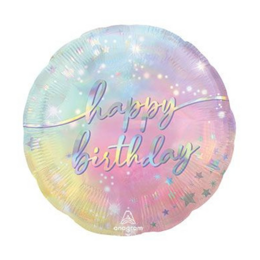 18" Birthday Luminous Balloon