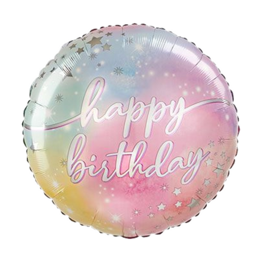 28" Birthday Luminous Balloon