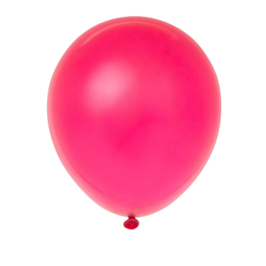 12" Latex Balloons 10ct - Magenta