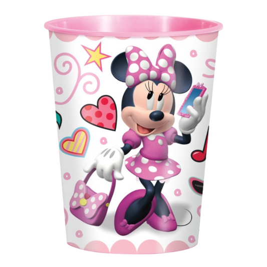 Minnie Mouse 16oz Plastic Stadium Cup