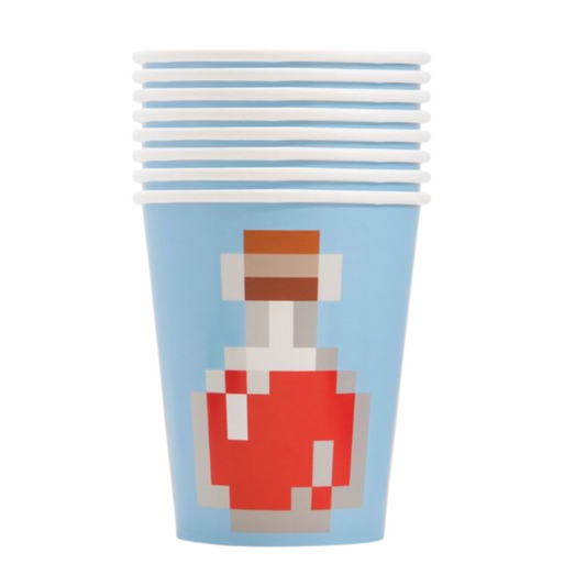 Minecraft 9oz Paper Cups 8ct
