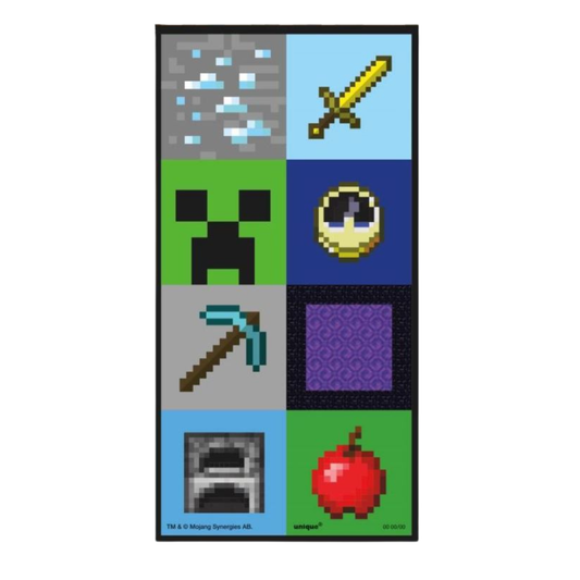 Minecraft Lenticular 3D Stickers 16ct