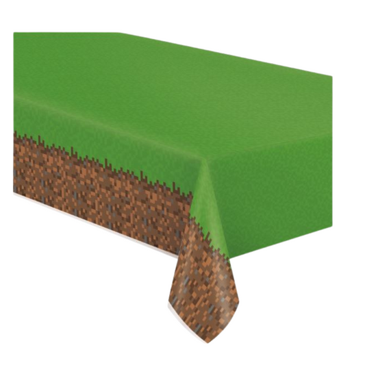 Minecraft Rectangular Plastic Table Cover 54" x 84"