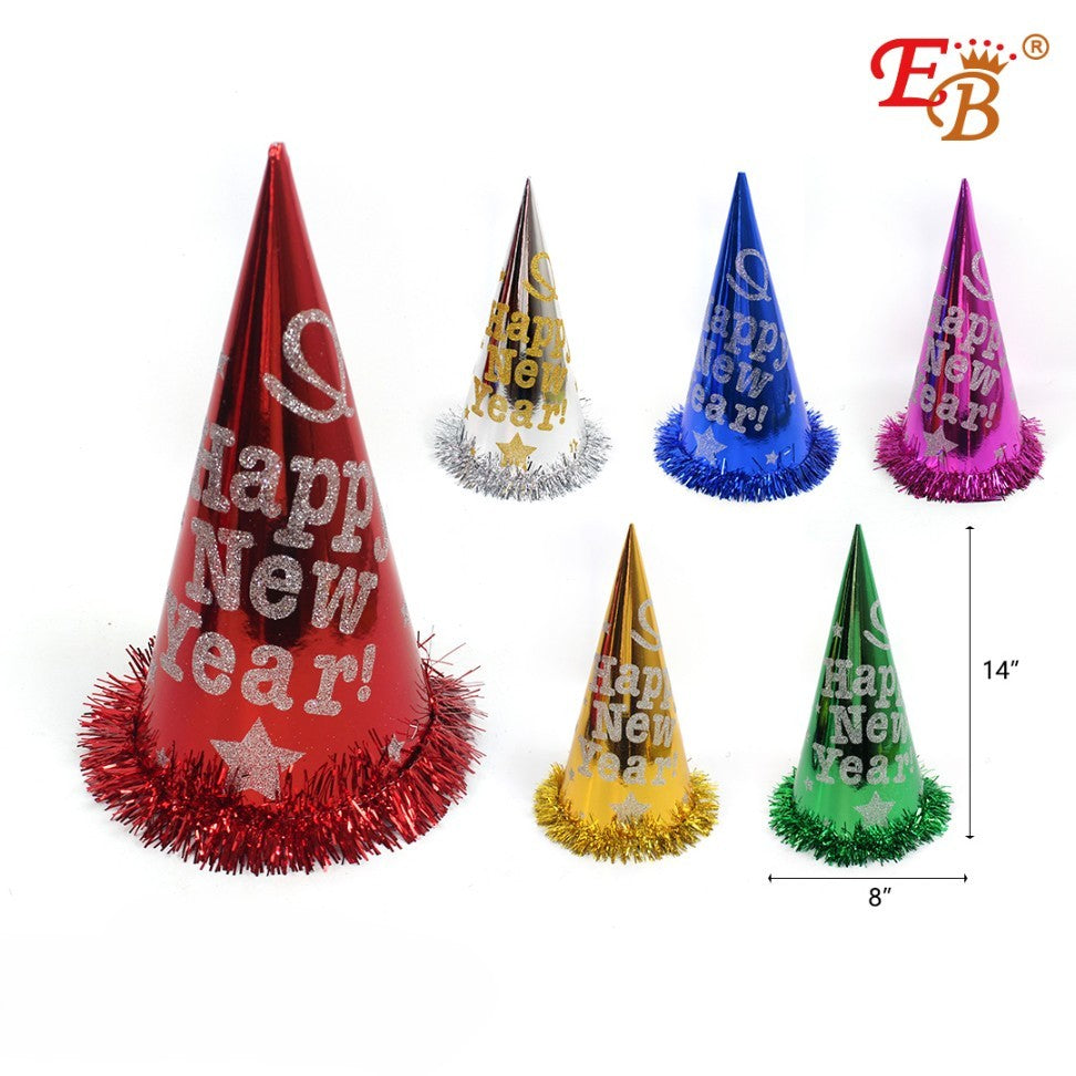 13.5" NEW YEAR PAPER HAT