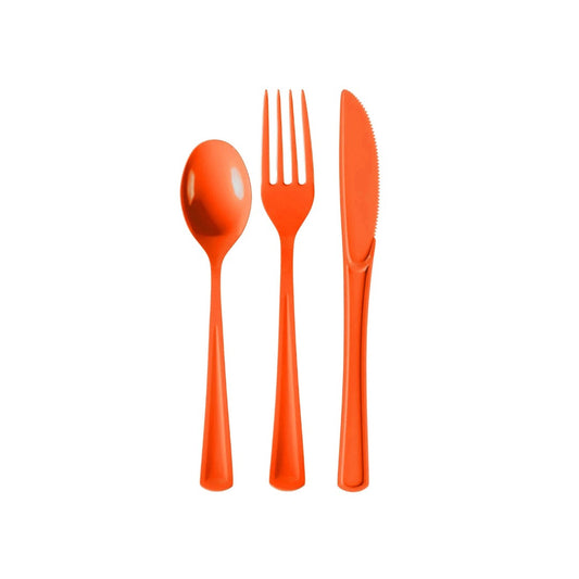 Orange Cutlery Combo Pack