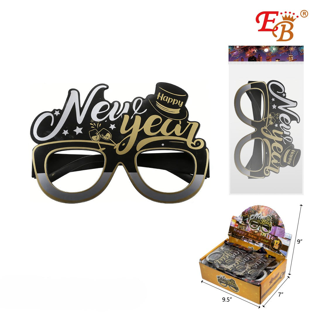 HAPPY NEW YEAR GLASSES