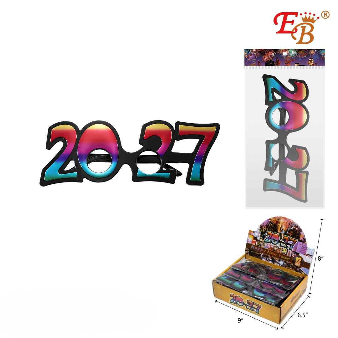 2027 NEW YEAR GLASSES