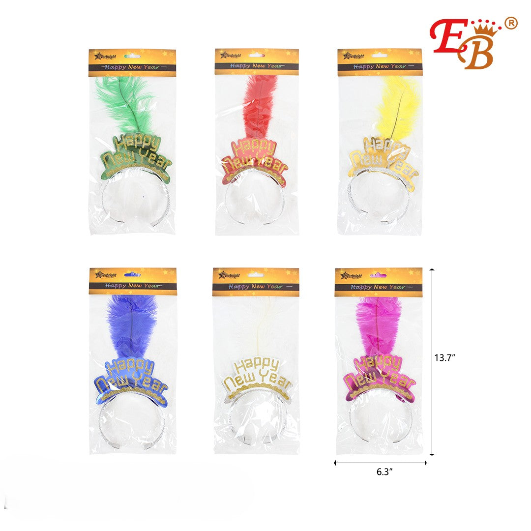 13.7" NEW YEAR HEADBAND