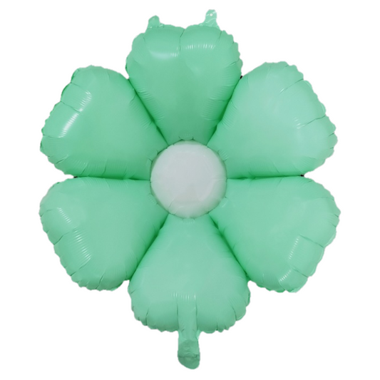 20"B Flower Daisy Pastel Mint Green Air Filled