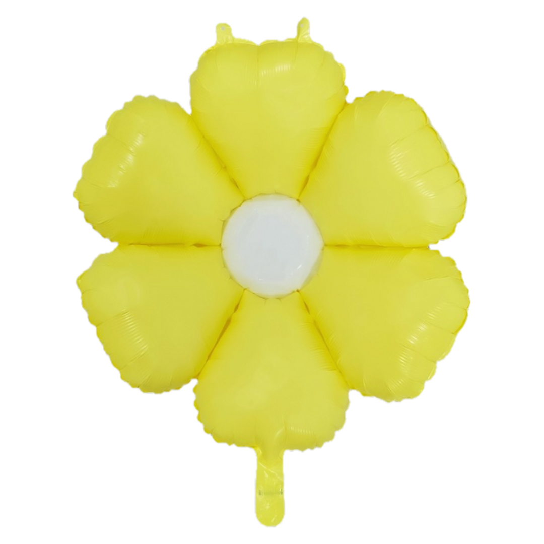 20"B Flower Daisy Pastel Yellow Air Filled