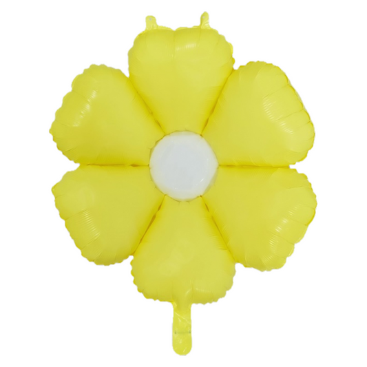 20"B Flower Daisy Pastel Yellow Air Filled