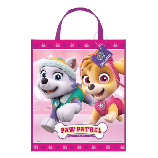 Paw Patrol Girl Tote Bag 13" x 11"