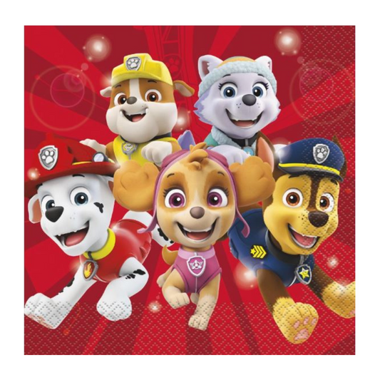 Paw Patrol Luncheon Napkins 16ct