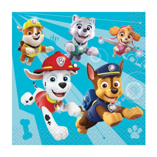 Paw Patrol Beverage Napkins 16ct