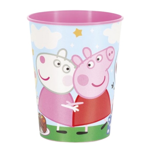 Peppa Pig 16oz Plastic Stadium Cup