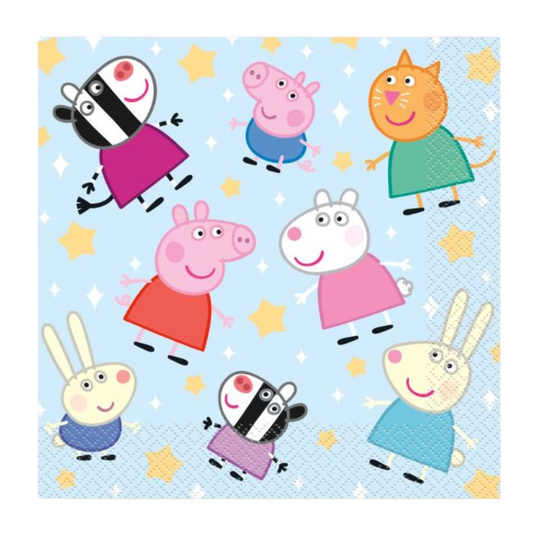 Peppa Pig Luncheon Napkins 16ct