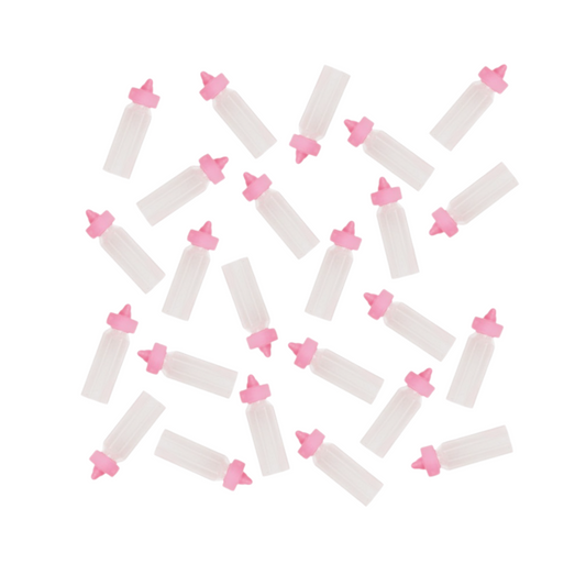 Pink Mini Baby Bottles
