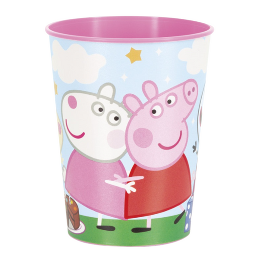 Peppa Pig 16oz Plastic Stadium Cup