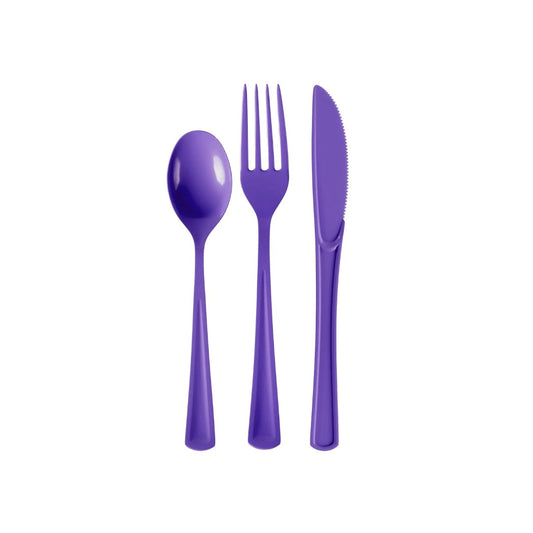 Purple Cutlery Combo Pack