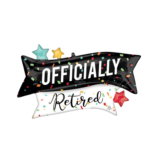 18" Officially Retirement Balloon