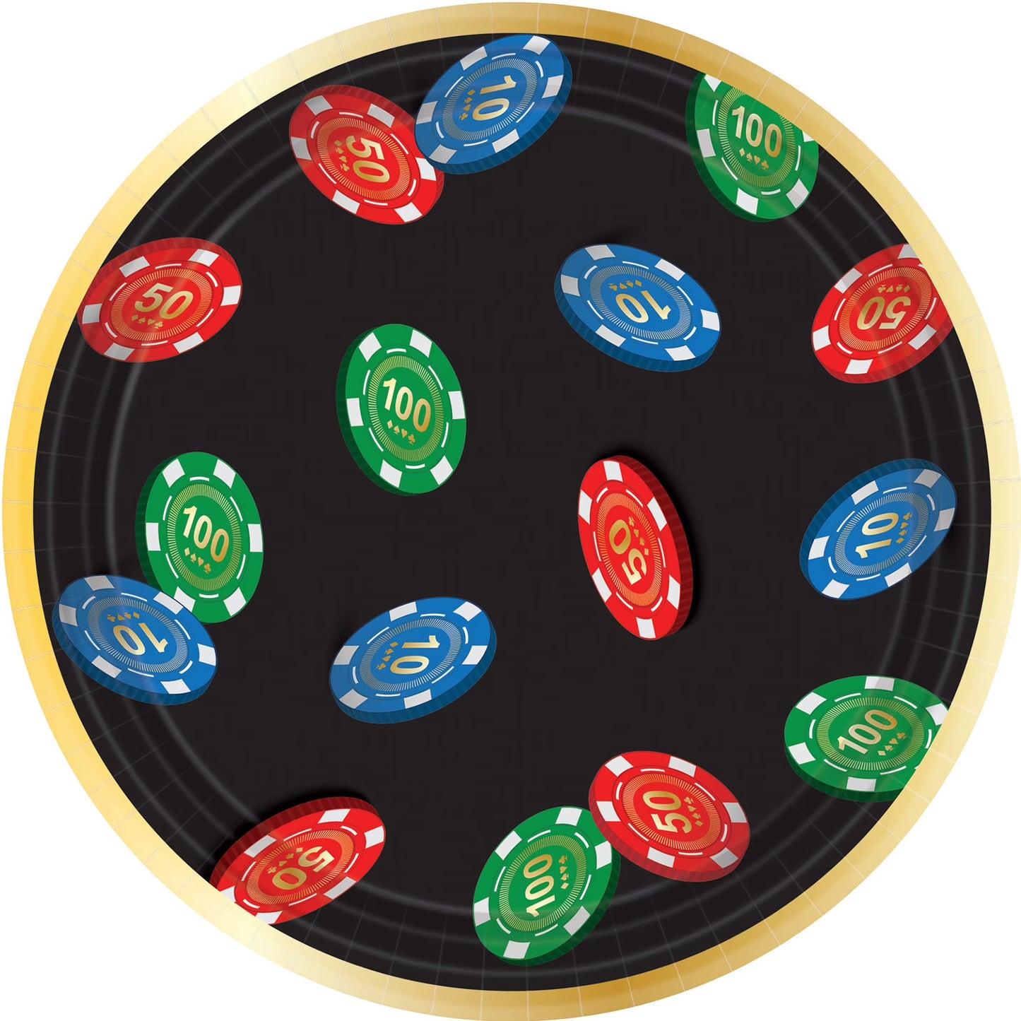 Roll The Dice Dessert Plates