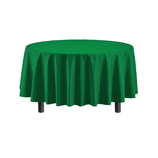 Round Emerald Green Plastic Table