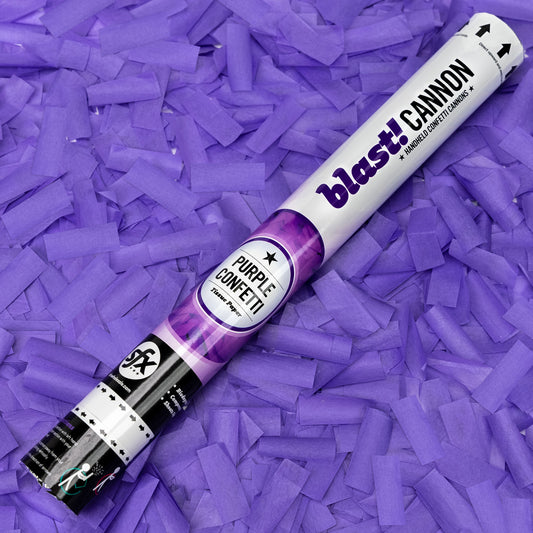 Purple Confetti Cannon