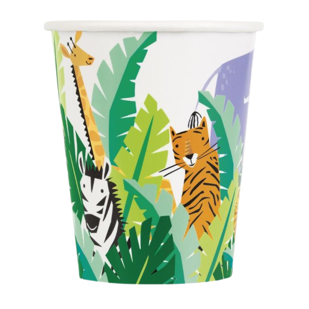 Animal Safari 9oz Paper Cups 8ct