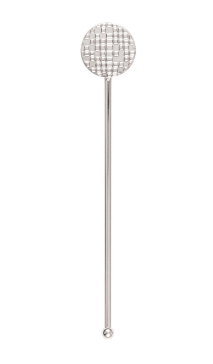 Silver Disco Ball Drink Stirrers 8ct