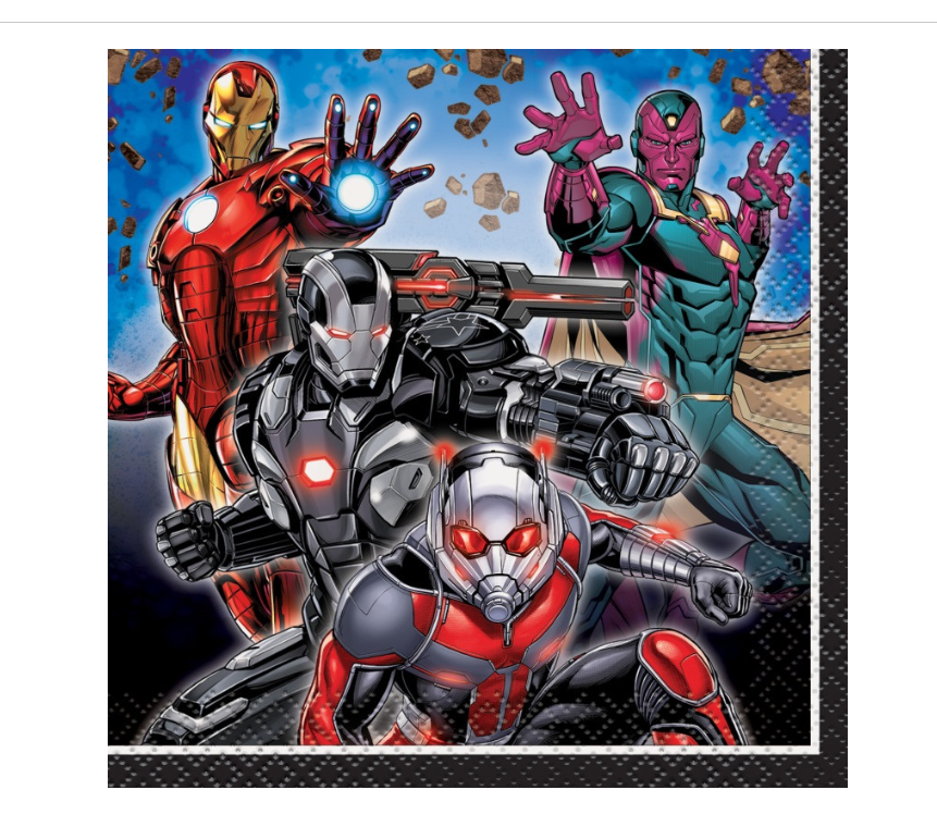 Avengers Beverage Napkins 16ct