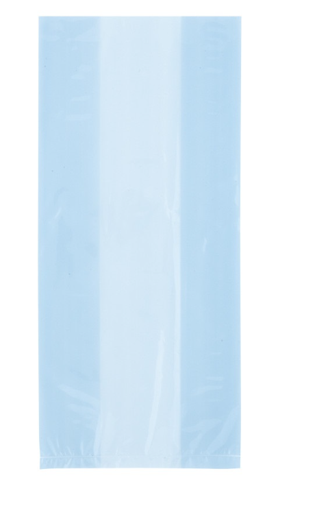Baby Blue Cellophane Bags 30ct