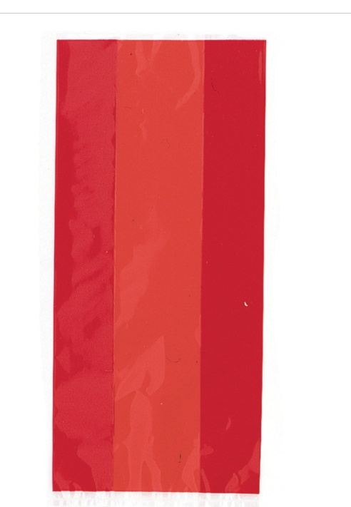 Ruby Red Cellophane Bags 30ct