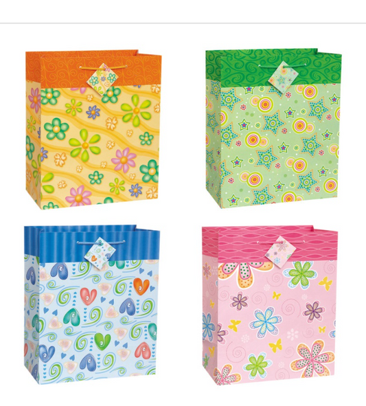 Lovely Blooms Large Gift Bag Assortment