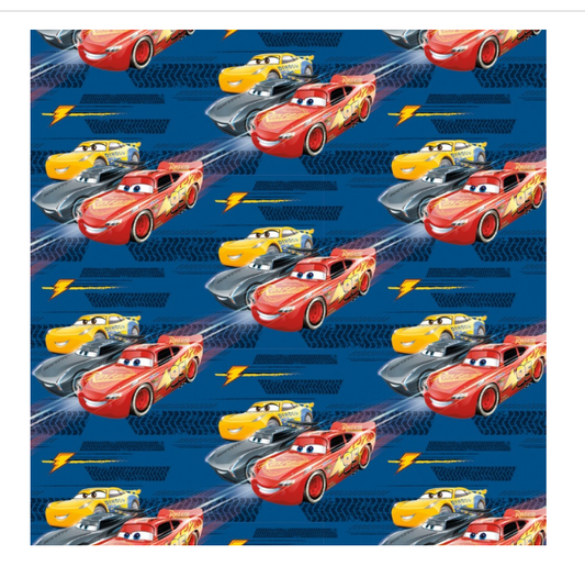 Disney Cars 3 Movie Gift Wrap