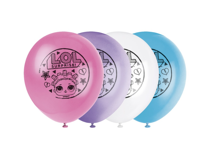 LOL Surprise 12" Latex Balloons 8ct
