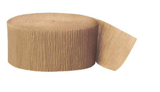 Gold Crepe Streamer 81 ft