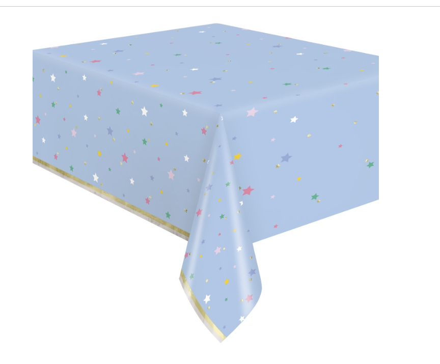 Pastel Party Rectangular Foil Table Covers