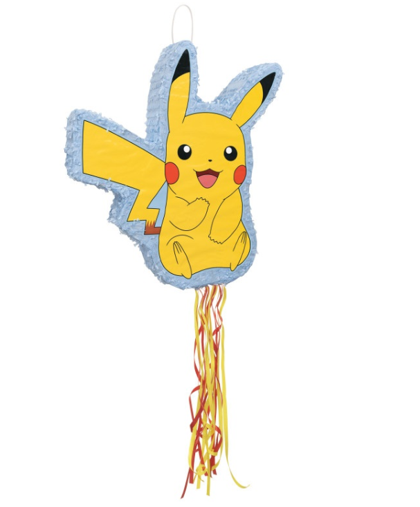 Pokémon Pikachu-Shaped Drum Pull Pinata