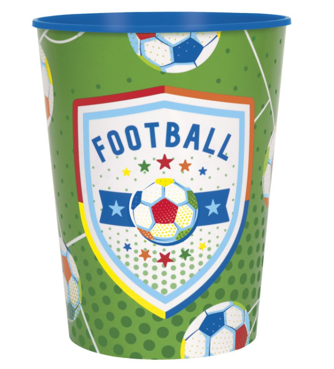 World Game Soccer "Football" 16oz Plastic Stadium Cup