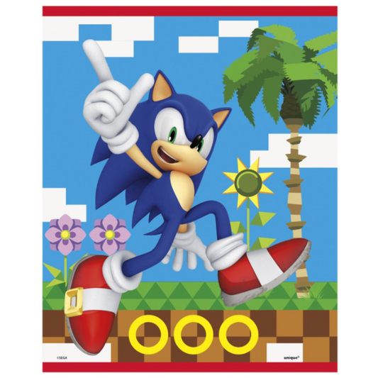 Sonic the Hedgehog Loot Bags  8 Count