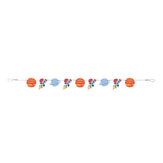 Outer Space Cut Out Banner 5 ft