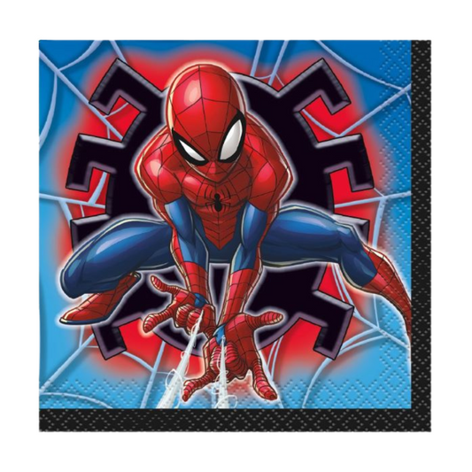 Spider-Man Beverage Napkins 16ct
