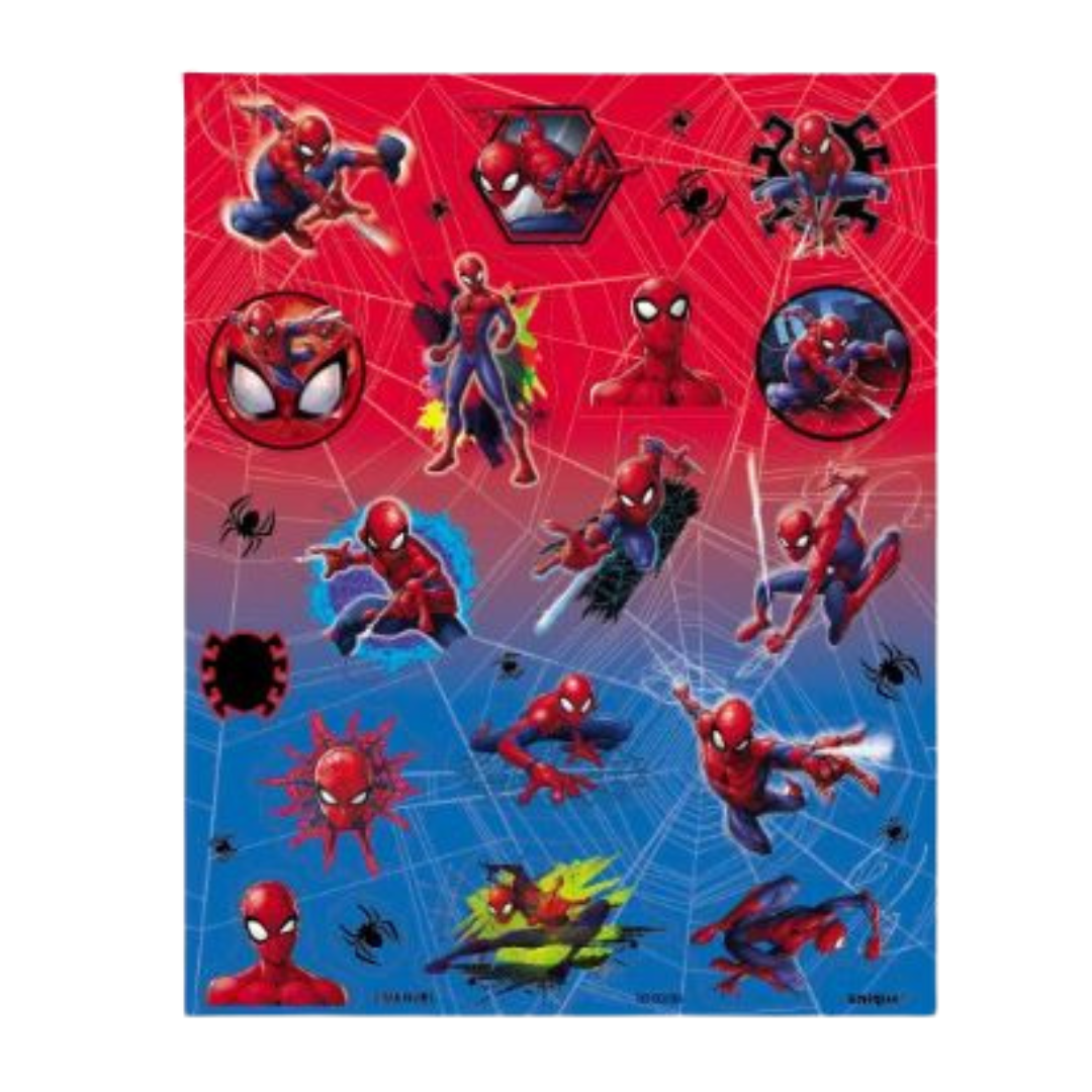 Spider-Man Sticker Sheets 4ct