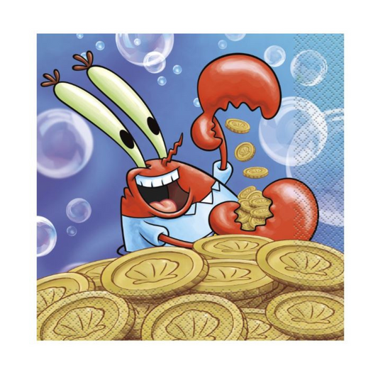 SpongeBob SquarePants Luncheon Napkins 16ct